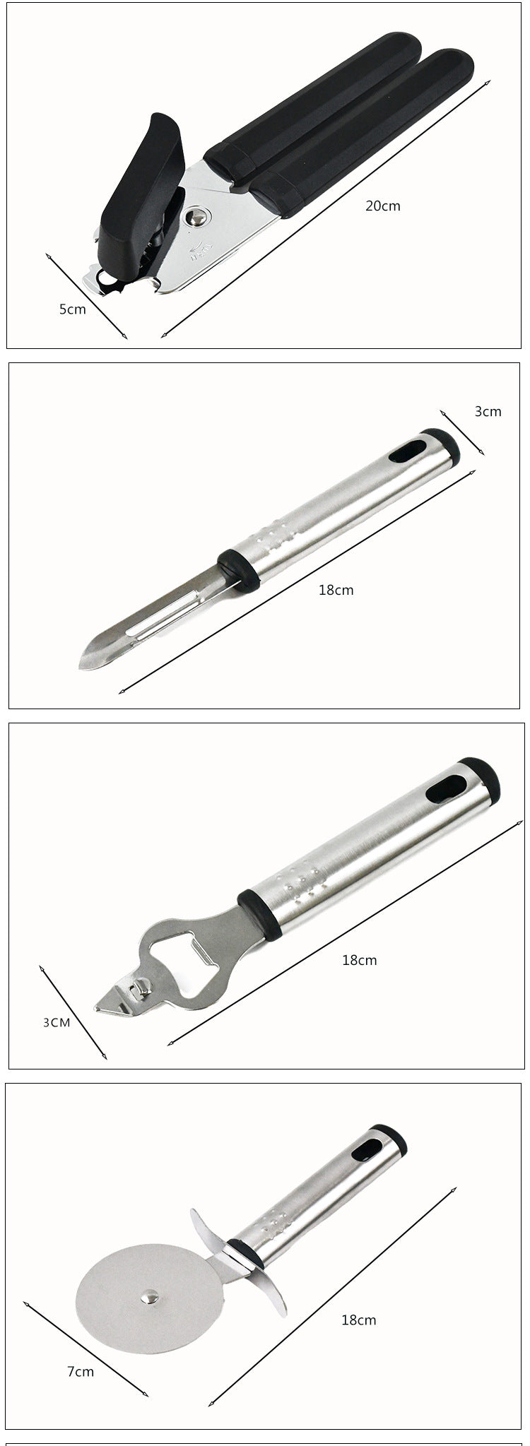 Light Luxury Nylon Kitchen Utensils Set