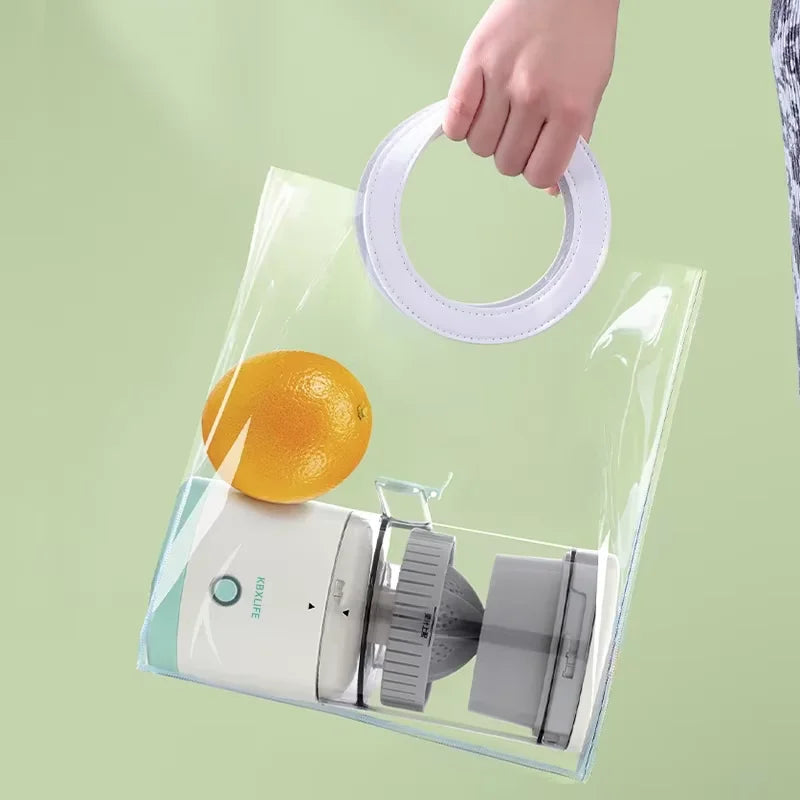 Portable Electric Citrus Juicer USB Rechargeable White
