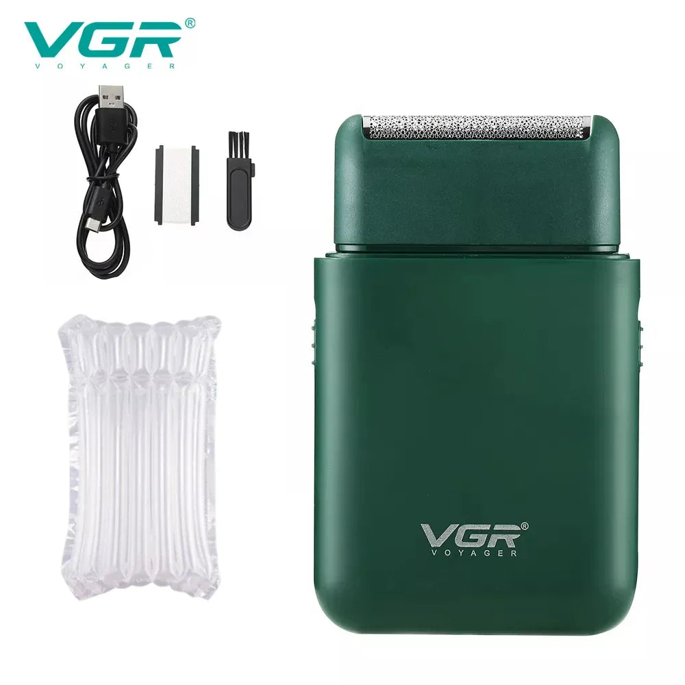 Portable Electric Men's Mini Razor with Reciprocating Blade-5